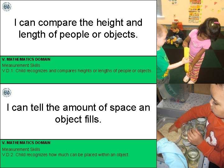 I know objects can be counted V MATHEMATICS