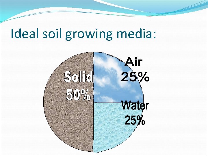 Ideal soil growing media: Ideal soil growing media: