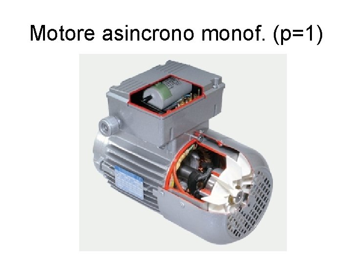 Motore asincrono monof. (p=1) 