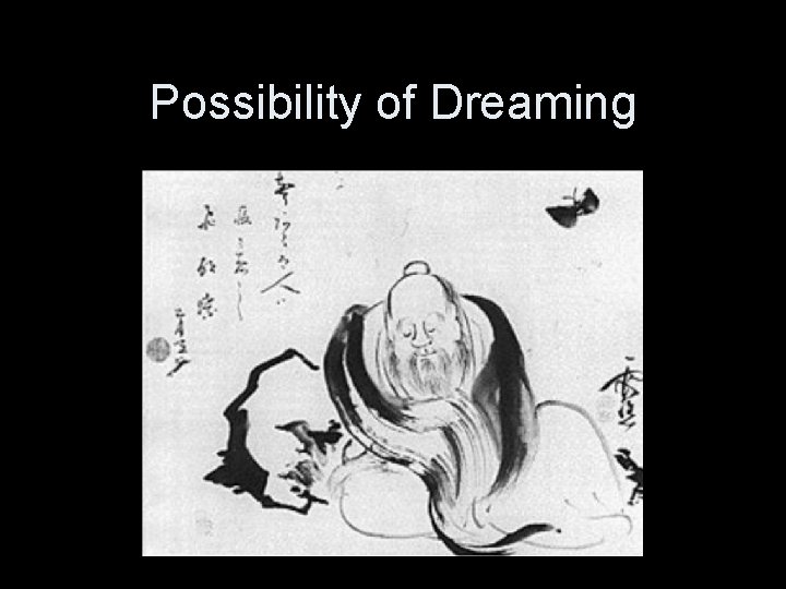 Possibility of Dreaming 
