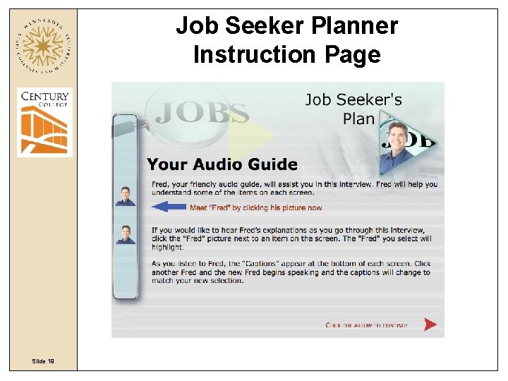 Job Seeker Planner Instruction Page Slide 19 Job Seeker Planner Instruction Page Slide 19