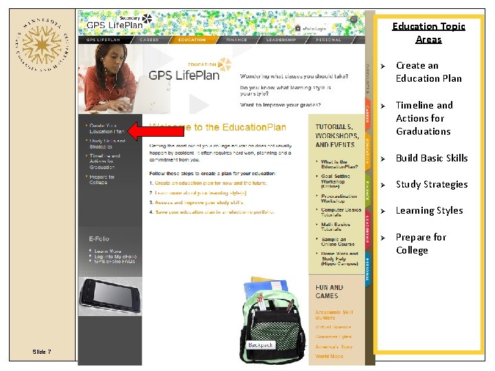 Education Topic Areas Ø Ø Timeline and Actions for Graduations Ø Build Basic Skills Education Topic Areas Ø Ø Timeline and Actions for Graduations Ø Build Basic Skills