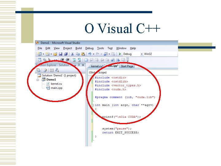 O Visual C++ 