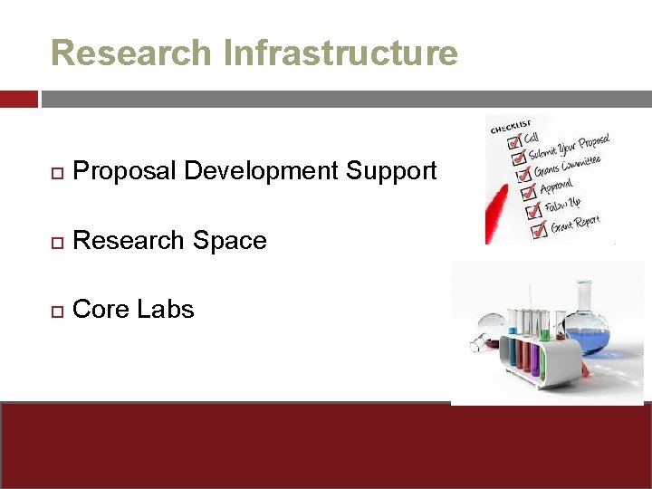 Research Infrastructure Proposal Development Support Research Space Core Labs 