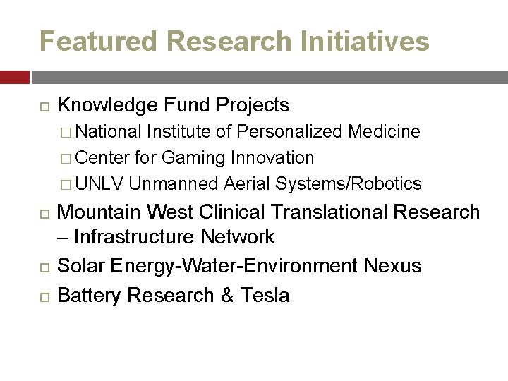 Featured Research Initiatives Knowledge Fund Projects � National Institute of Personalized Medicine � Center