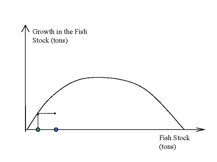 Growth in the Fish Stock (tons) 