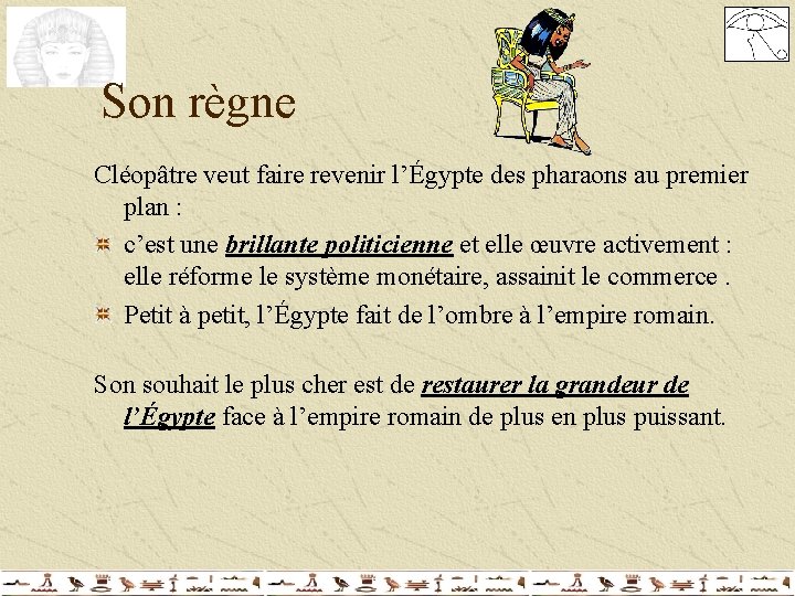 Son règne Cléopâtre veut faire revenir l’Égypte des pharaons au premier plan : c’est Son règne Cléopâtre veut faire revenir l’Égypte des pharaons au premier plan : c’est