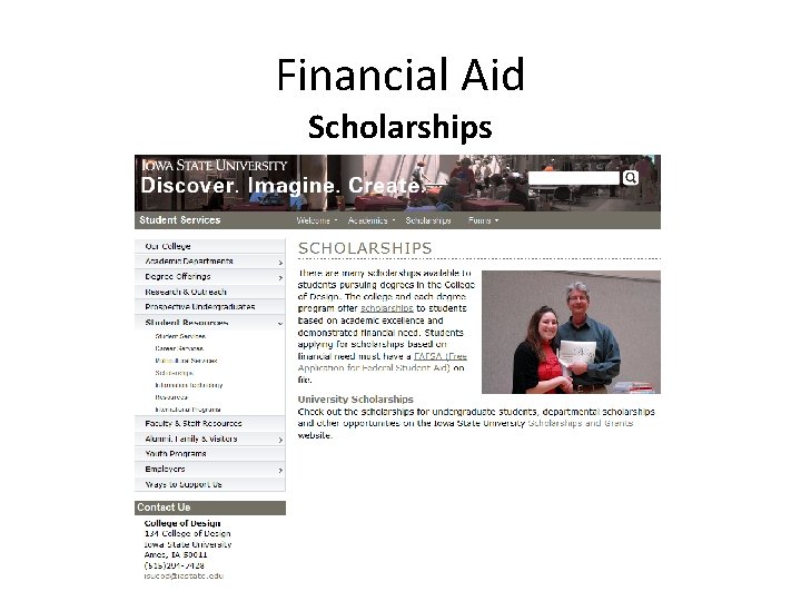 Financial Aid Scholarships 