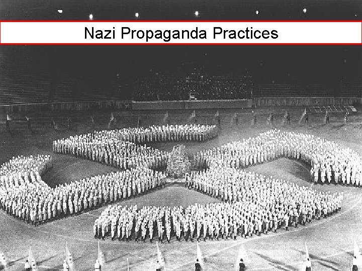 Nazi Propaganda Practices 