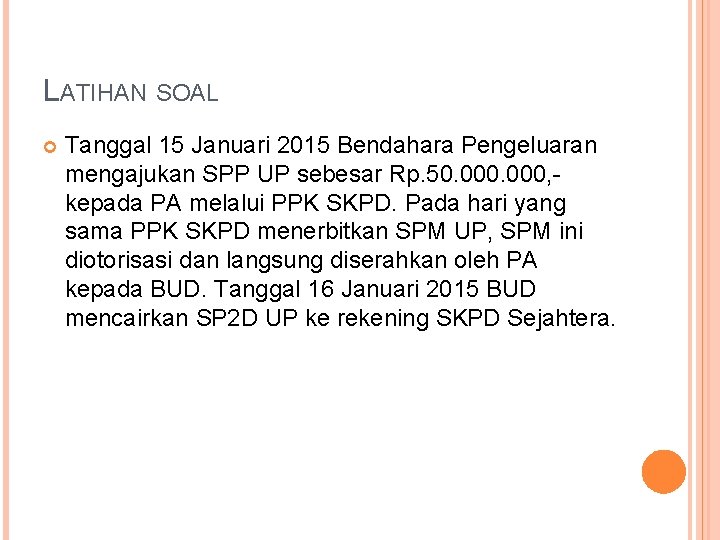 Latihan Soal Pengantai Perpajakan Pertemuan 1-6 - Raga Soal