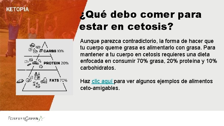 KETOPIA ¿Qué debo comer para estar en cetosis? Aunque parezca contradictorio, la forma de KETOPIA ¿Qué debo comer para estar en cetosis? Aunque parezca contradictorio, la forma de