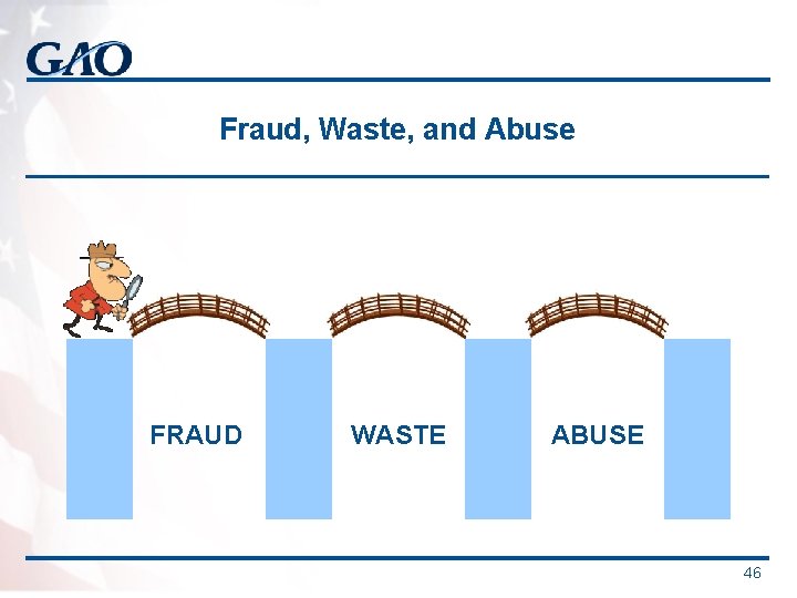 Fraud, Waste, and Abuse FRAUD WASTE ABUSE 46 Fraud, Waste, and Abuse FRAUD WASTE ABUSE 46