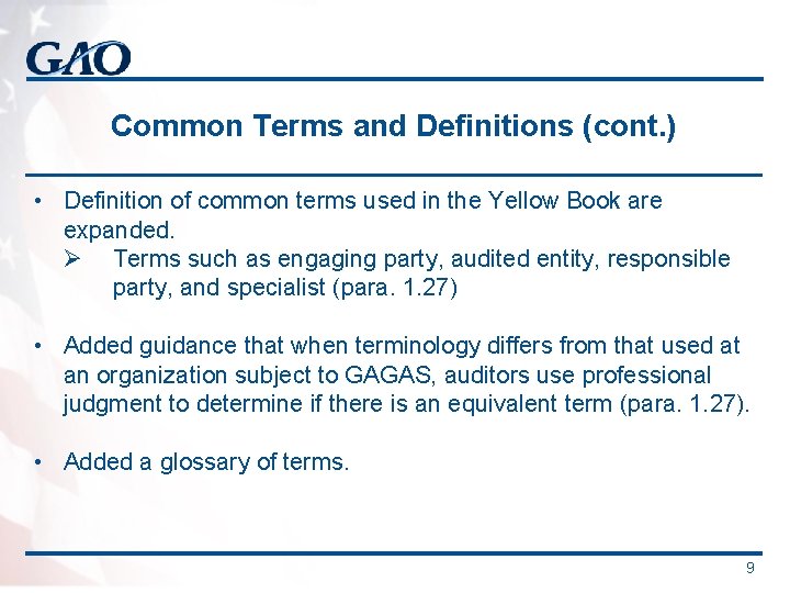 Common Terms and Definitions (cont. ) • Definition of common terms used in the Common Terms and Definitions (cont. ) • Definition of common terms used in the