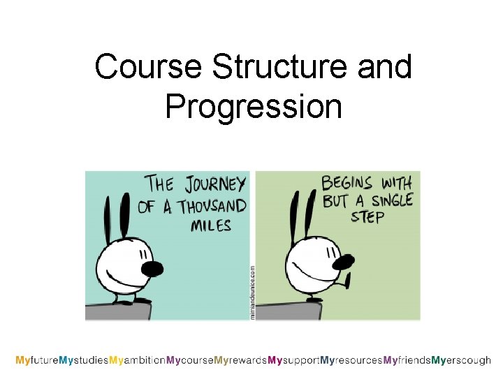Course Structure and Progression 