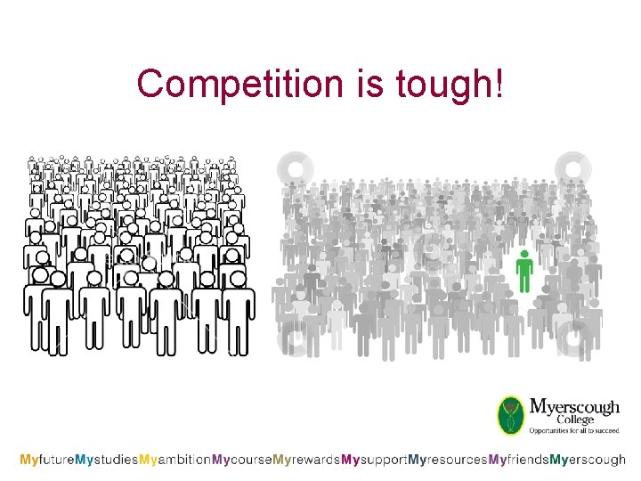 Competition is tough! 