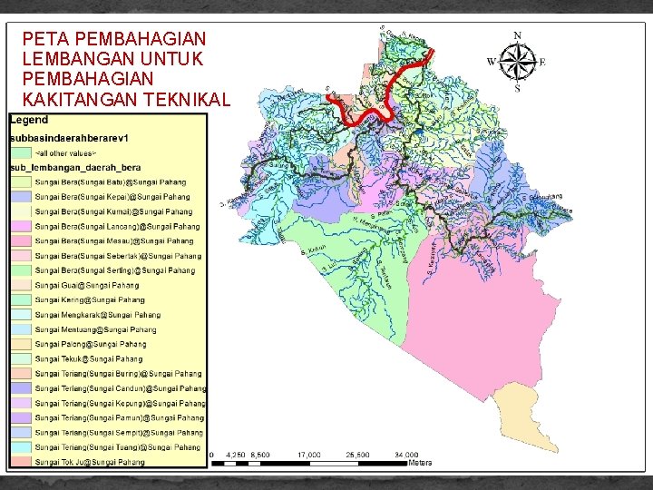 PETA PEMBAHAGIAN LEMBANGAN UNTUK PEMBAHAGIAN KAKITANGAN TEKNIKAL 