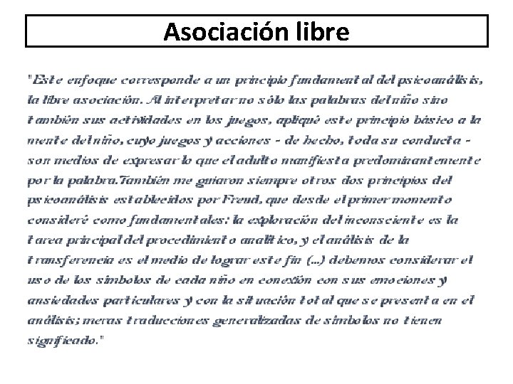 Asociación libre 