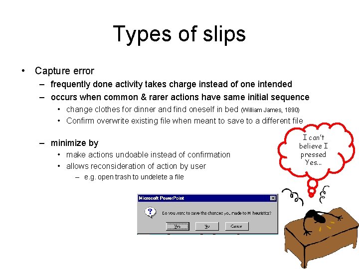 Slips Material Types Introduction to User Interface Design CS 401 Material