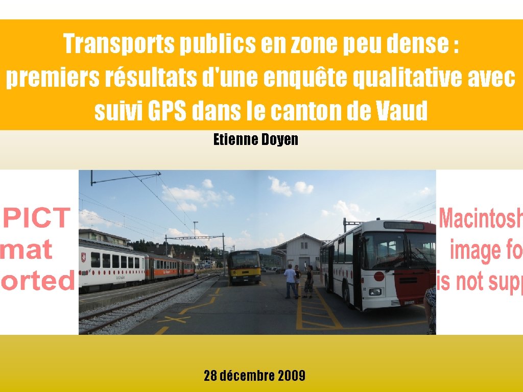Transports publics en zone peu dense : premiers résultats d'une enquête qualitative avec suivi