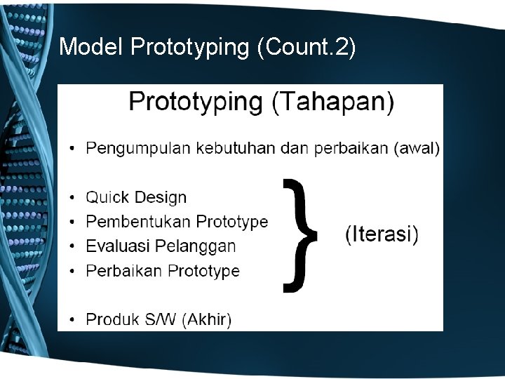 Model Prototyping (Count. 2) 