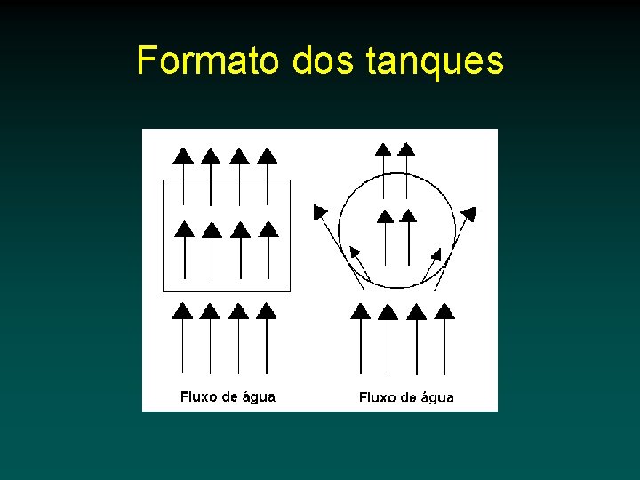 Formato dos tanques 