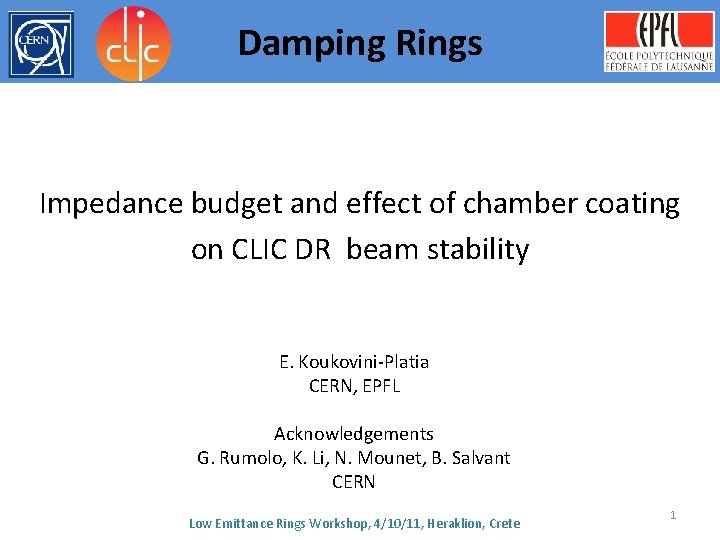 Damping Rings Impedance budget and effect of chamber coating on CLIC DR beam stability