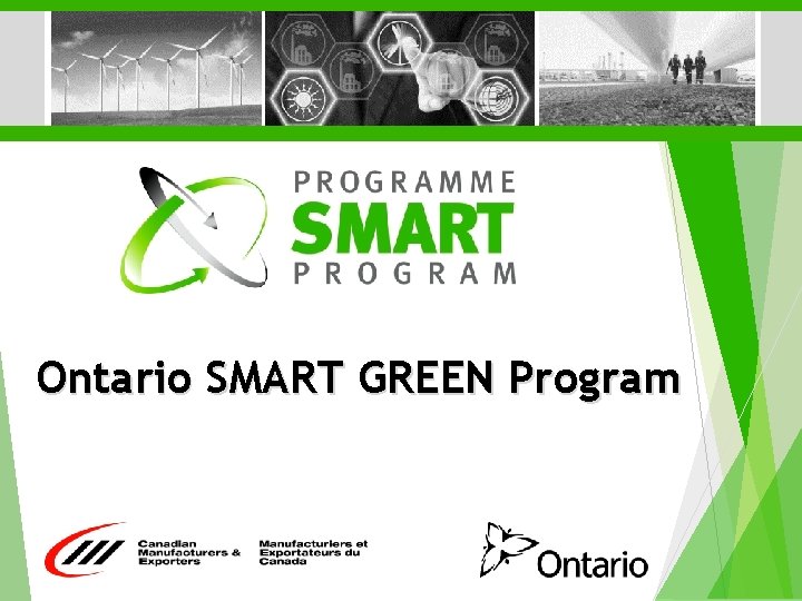 Ontario SMART GREEN Program 