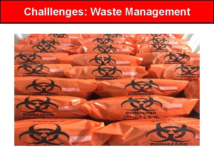 Challlenges: Waste Management 