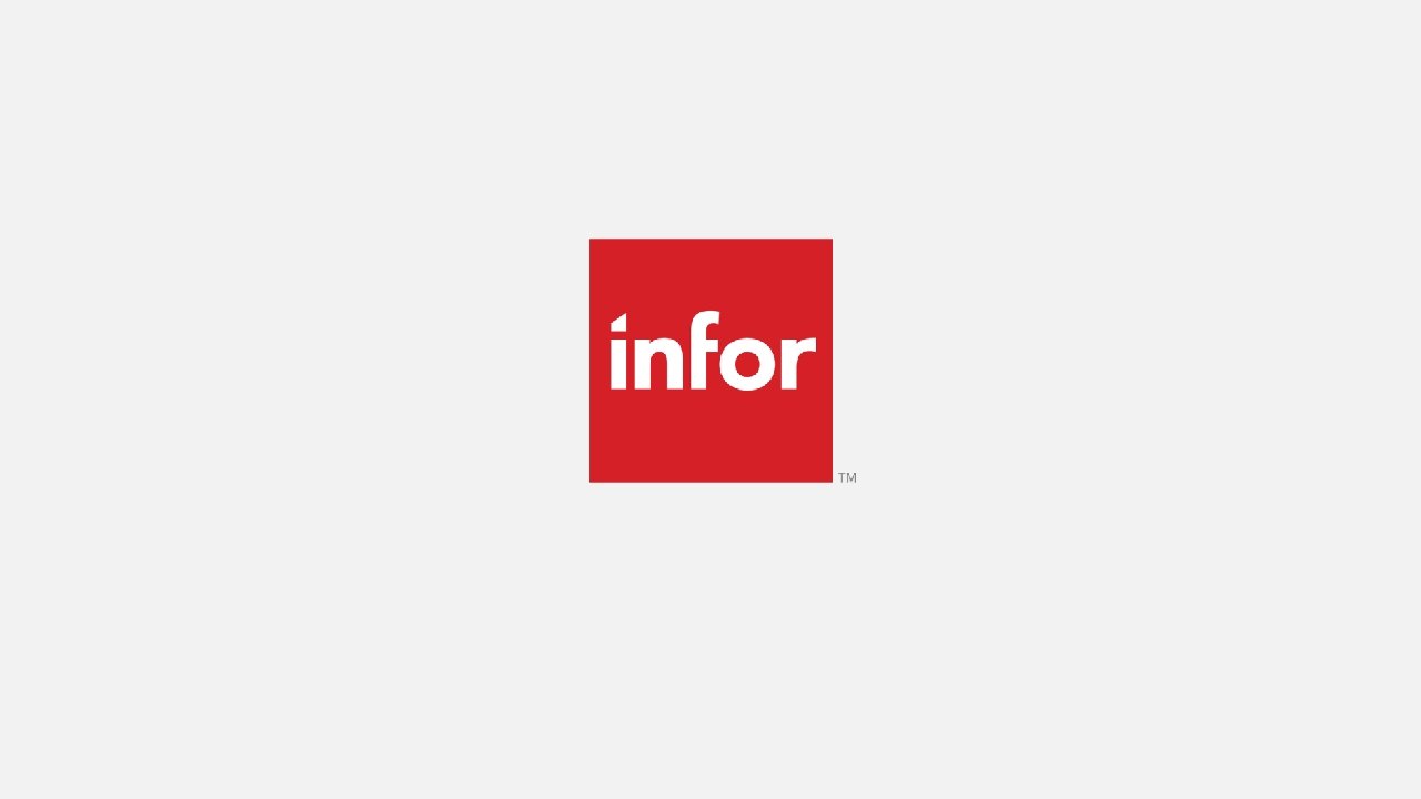 Copyright © 2012. Infor. All Rights Reserved. www. infor. com 1 Copyright © 2012. Infor. All Rights Reserved. www. infor. com 1