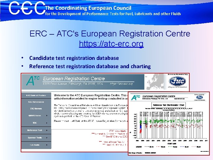 CCC The Coordinating European Council for the Development of Performance Tests for Fuel, Lubricants