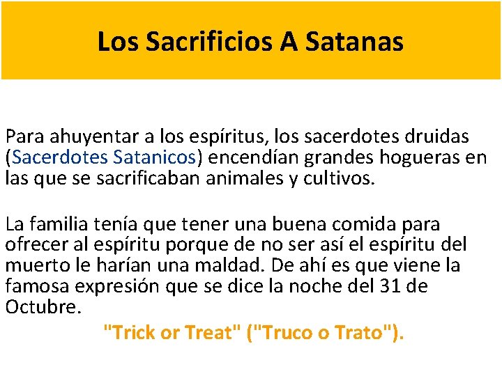 Los Sacrificios A Satanas Para ahuyentar a los espíritus, los sacerdotes druidas (Sacerdotes Satanicos)