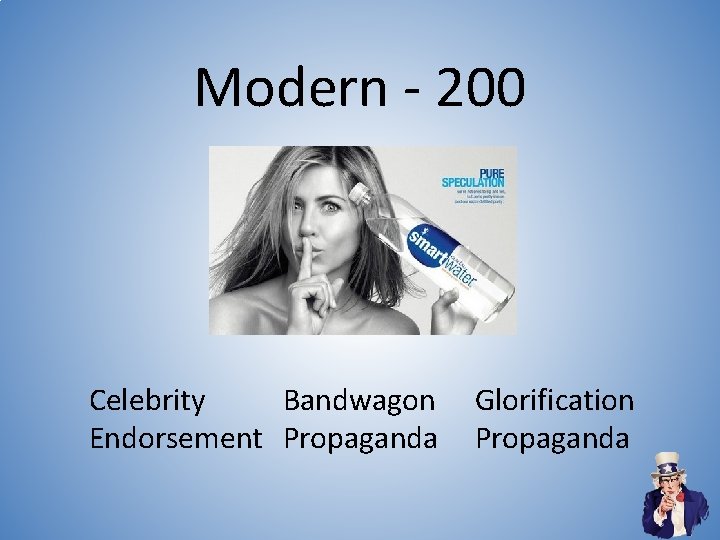Modern - 200 Celebrity Bandwagon Endorsement Propaganda Glorification Propaganda Modern - 200 Celebrity Bandwagon Endorsement Propaganda Glorification Propaganda