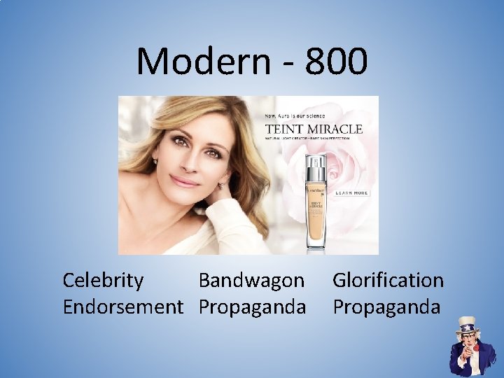 Modern - 800 Celebrity Bandwagon Endorsement Propaganda Glorification Propaganda Modern - 800 Celebrity Bandwagon Endorsement Propaganda Glorification Propaganda