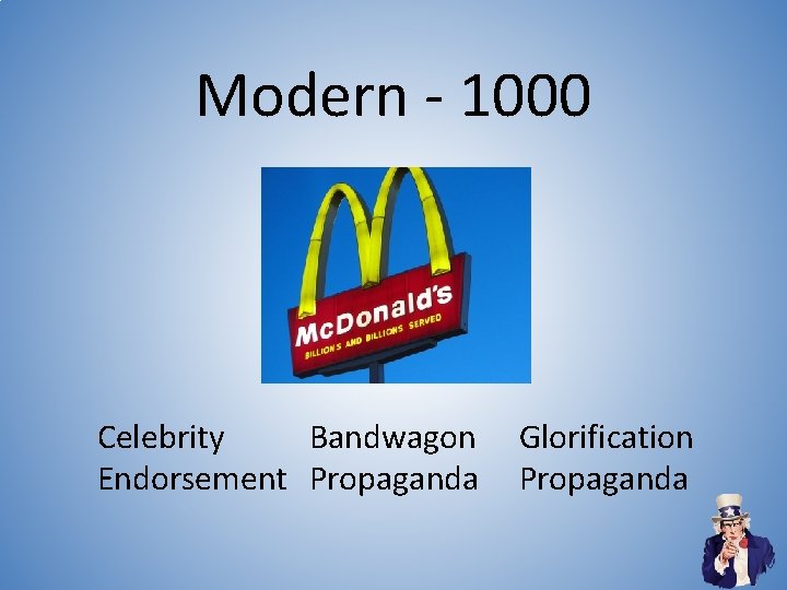 Modern - 1000 Celebrity Bandwagon Endorsement Propaganda Glorification Propaganda Modern - 1000 Celebrity Bandwagon Endorsement Propaganda Glorification Propaganda