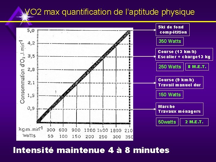 VO 2 max quantification de l’aptitude physique Ski de fond compétition 350 Watts Course