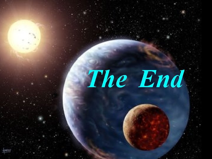 The End 