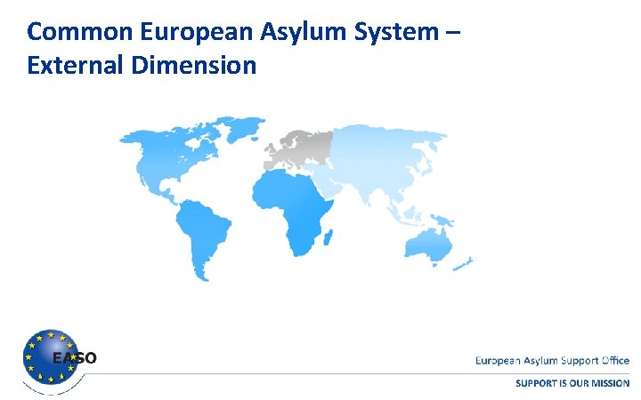Common European Asylum System – External Dimension 