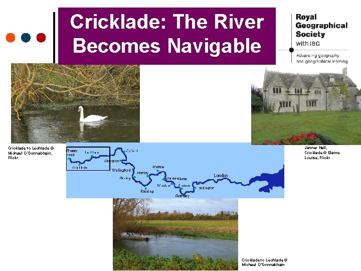 Cricklade: The River Becomes Navigable Jenner Hall, Cricklade © Elaine. Louise, Flickr Cricklade to