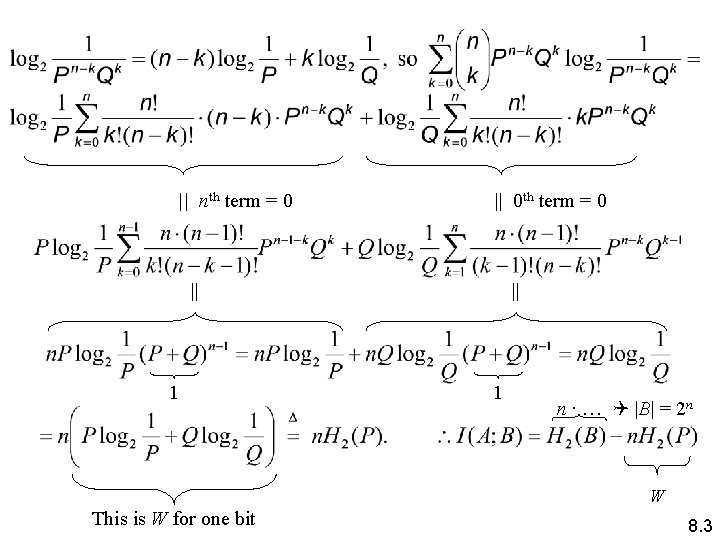 || nth term = 0 || 0 th term = 0 || 1 n