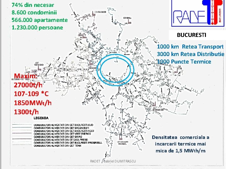 74% din necesar 8. 600 condominii 566. 000 apartamente 1. 230. 000 persoane BUCURESTI