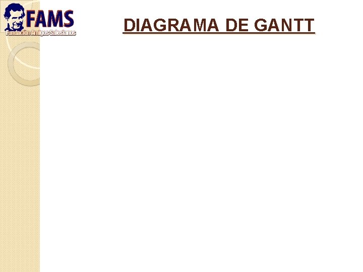 DIAGRAMA DE GANTT 