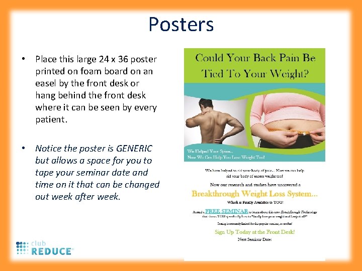 Posters • Place this large 24 x 36 poster printed on foam board on