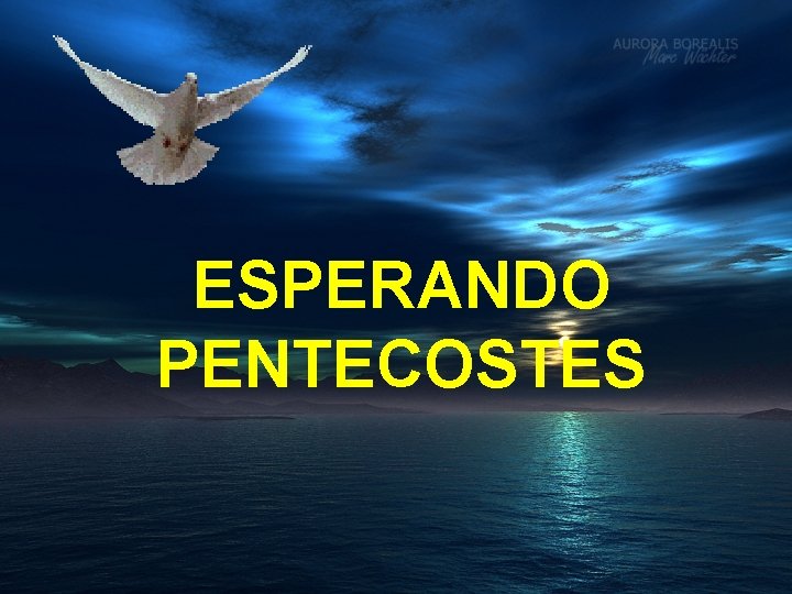ESPERANDO PENTECOSTES ESPERANDO PENTECOSTES
