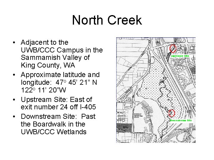 North Creek • Adjacent to the UWB/CCC Campus in the Sammamish Valley of King