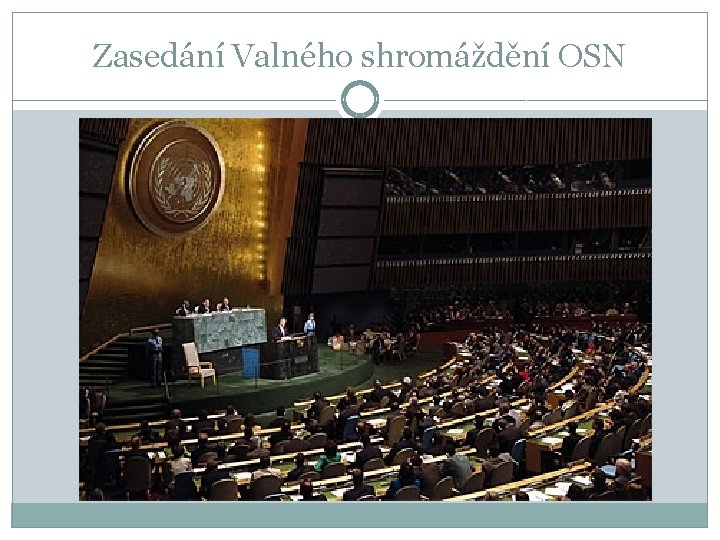 Zasedání Valného shromáždění OSN 