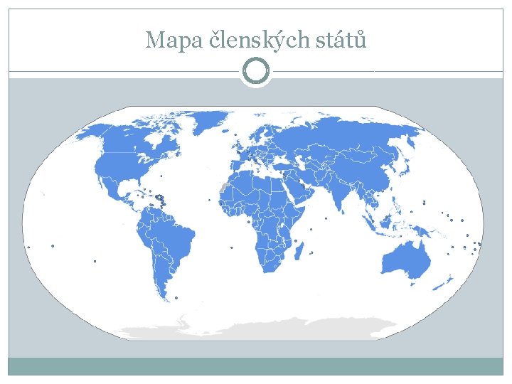 Mapa členských států 