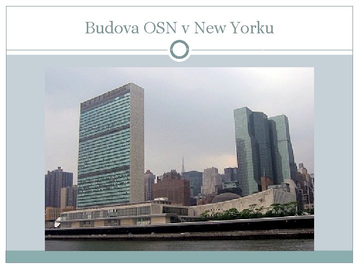 Budova OSN v New Yorku 
