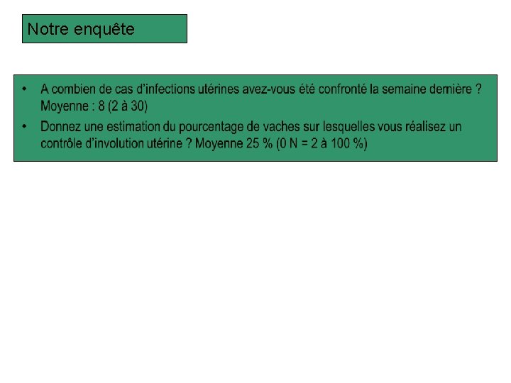 Notre enquête 23 