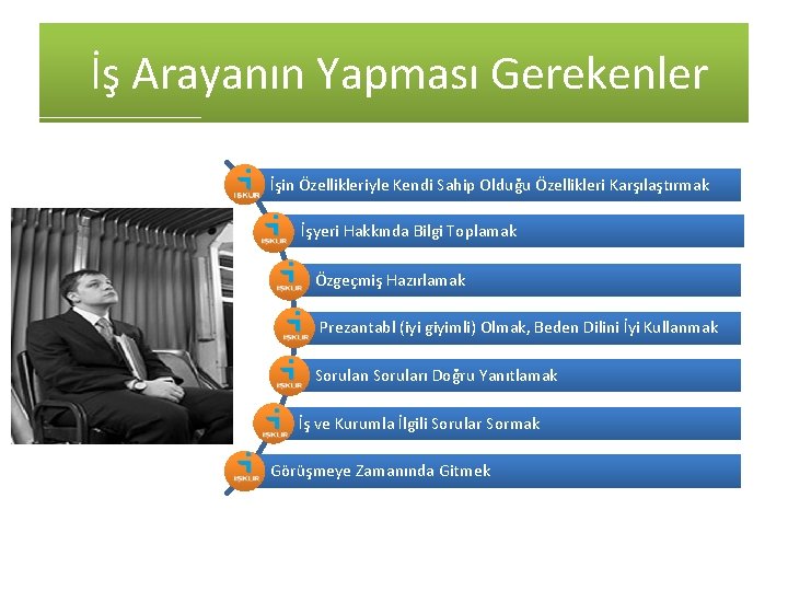 İş Arayanın Yapması Gerekenler İşin Özellikleriyle Kendi Sahip Olduğu Özellikleri Karşılaştırmak İşyeri Hakkında Bilgi