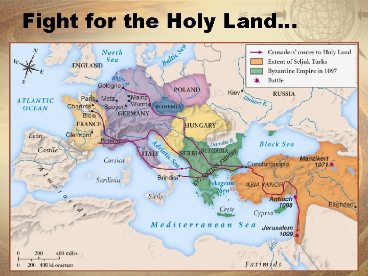 Fight for the Holy Land… 